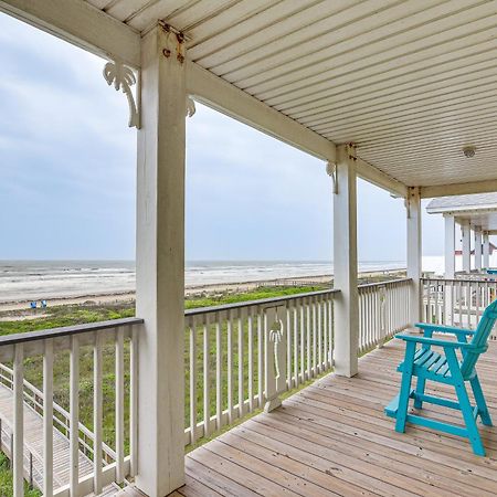 Beachfront Texas Retreat - 2 Decks, Patio And Views! Сърфсайд Бийч Екстериор снимка