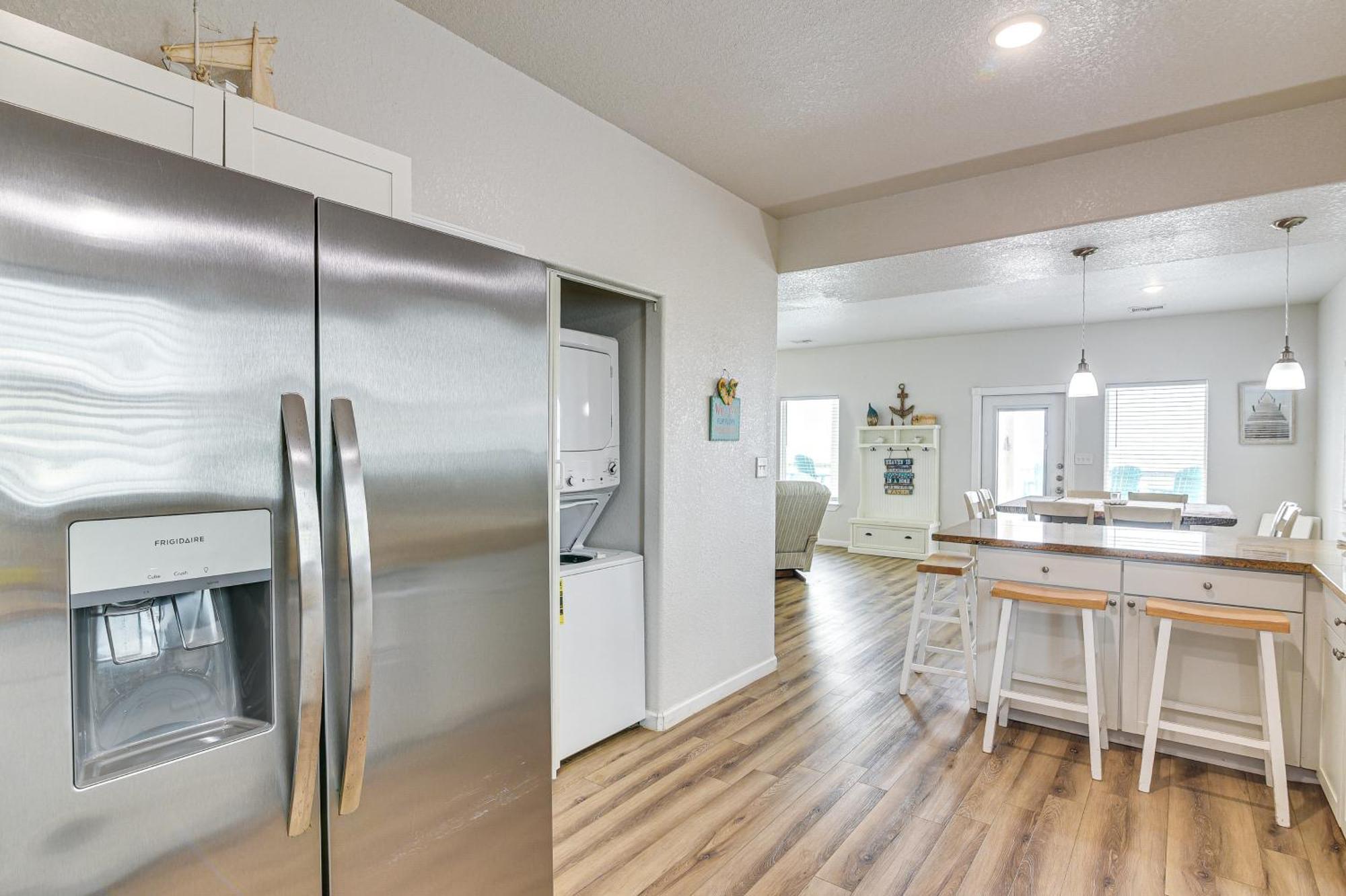Beachfront Texas Retreat - 2 Decks, Patio And Views! Сърфсайд Бийч Екстериор снимка